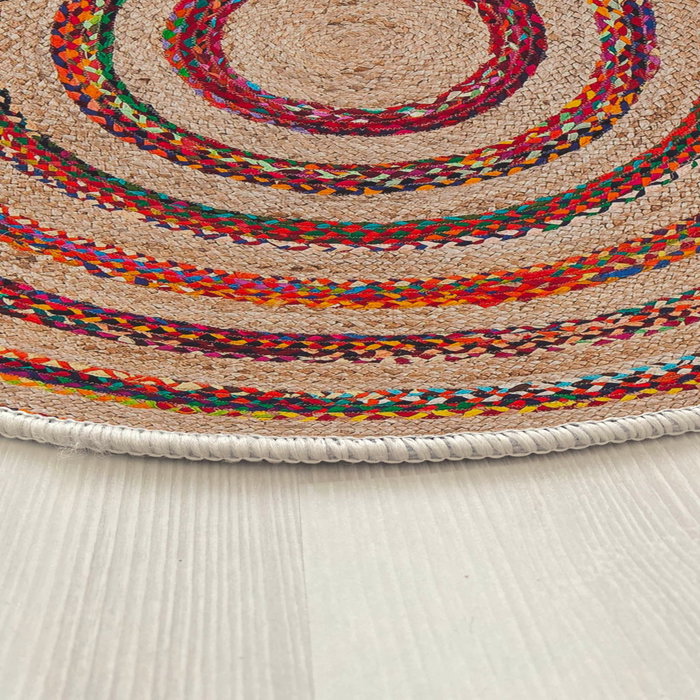 Conceptum Alfombra Multicolor 100 x 100 cm con Impresión 3D